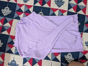 Lilac Long Sleeve Top