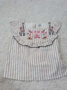 Cute Striped Giraffe Top