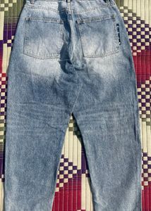 Acid Wash Denim Jeans