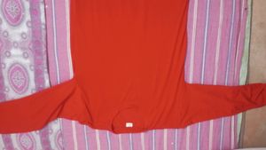 New Black and Red Full Sleeve Tshirt Men