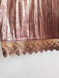 Velvet lace Top