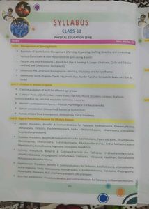 Candid Physical Education Textbook - Class 12