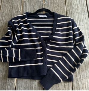 Zara Striped Cardigan