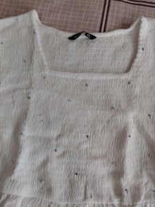 White Zudio Top