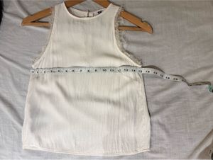 MANGO Beautiful Lace Trim Top
