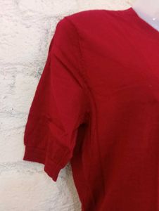 Red Solid T-Shirt