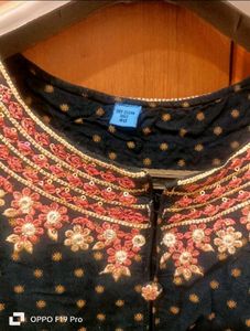 Gown With Plain Dupatta