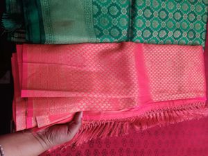 Semi Kanjivaram Silk Saries
