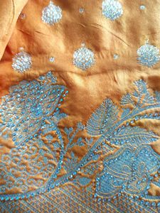Banarasi Silk Saree Blouse 44