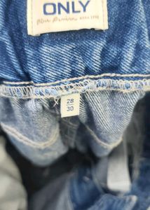 Only High Rise Distressed Jeans
