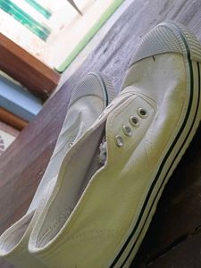 Cute White Casual Shoes