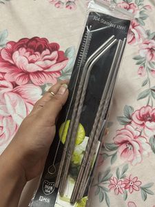 stainless steel straw