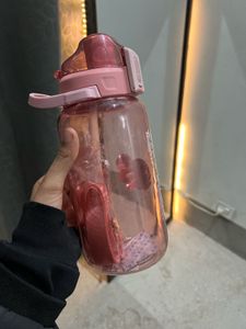Pink  gym Water Bottle