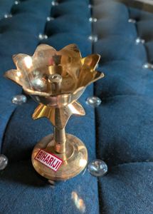 Brass Diya -lotus shape.