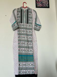Floral Print Kurti Dress