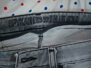 Stylish Grey Denim Jeans