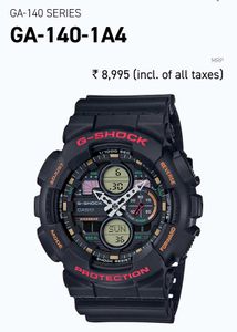 G-Shock GA-140-1A4 Watch