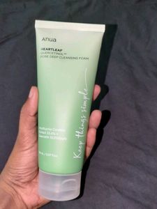 Anua Heartleaf Pore Deep Cleansing Foam 10ml Sampl