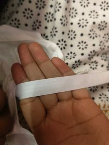 White Bra Strap