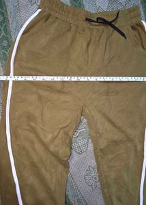 Olive Green Track Pants