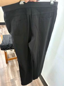 Black Straight Leggings
