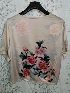 Floral Print Short Sleeve Tshirt