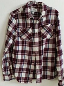 Sonoma Plaid Flannel Shirt