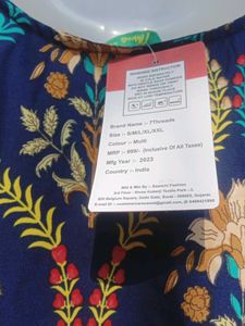 Super Navy Blue Top With Nice