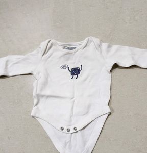 3-Cute Safari/White Boo/Pink and Blue Onesie