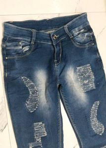 Ripped Denim Jeans