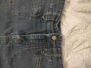 Y2K mini denim skirt