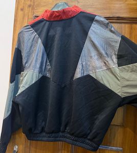 zara Stylish Colorblock Pullover Jacket