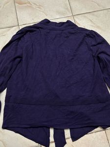 Purple Duster Cardigan