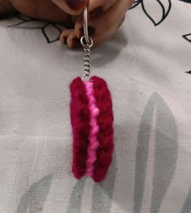 Crochet Oreo Keychain 😍