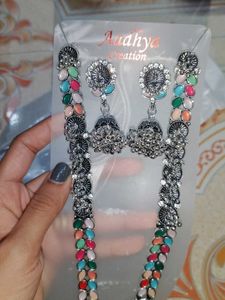 Heavy Necklace &amp; Earring Set
