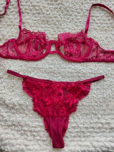 🌹La Senza &amp; Adore Me Lace Lingerie Set