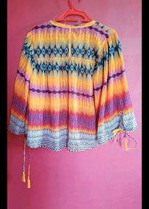 Peacock Design Top
