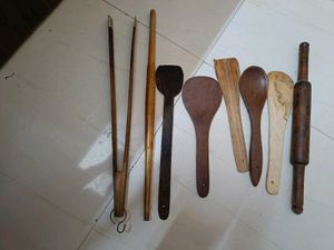 Wooden Kitchen Utensil Set