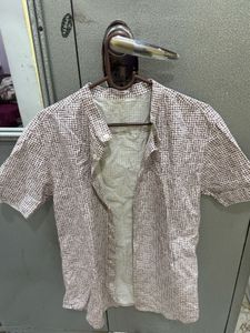 Patterned Short Sleeve Shirt