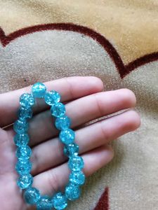 Blue Beaded Bracelet