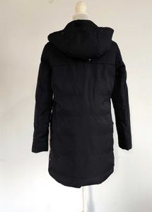 Black Down  Parka Coat
