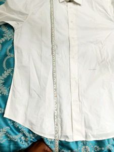 New Rare Rabbit White Cotton Shirt