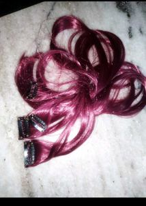Burgundy Hair Extensions