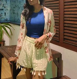 Floral Print Shrug