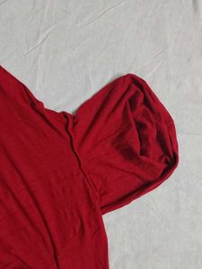 ❗ CLEARANCE ❗ Red Embellished Hoodie