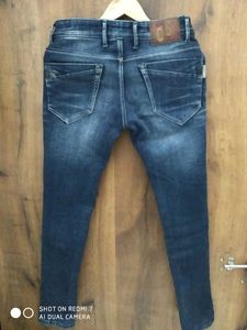 Dark Blue Slim Fit TDU jeans