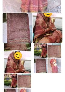 Saree+ Peticot+Blouse