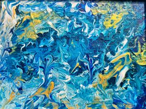 Acrylic Handmade Wall Art Each 450₹