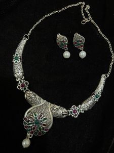 Oxidized Jewelry Set