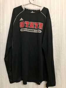 Adidas Black Long Sleeve T Shirt